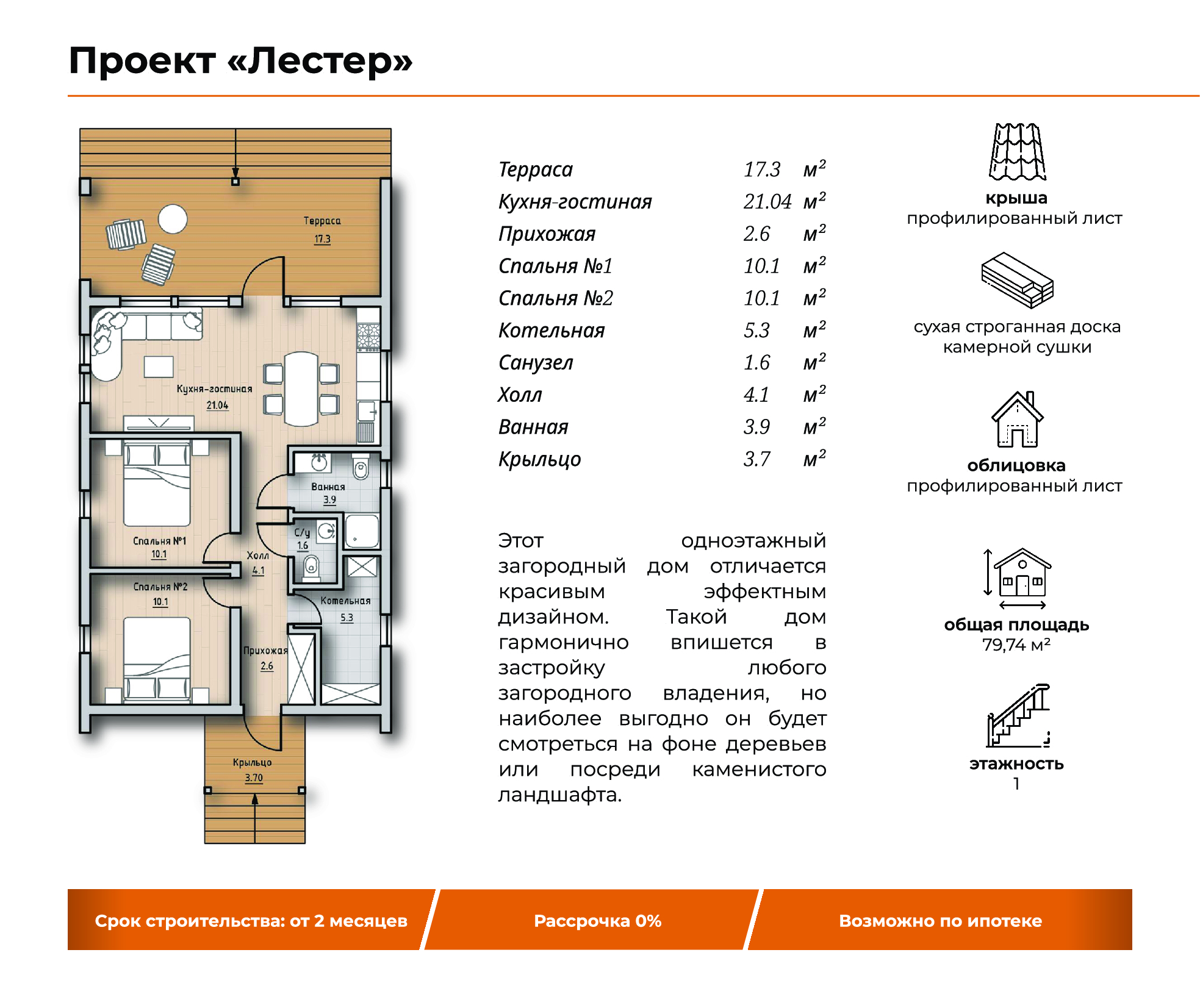 Кирпичные и каркасные дома