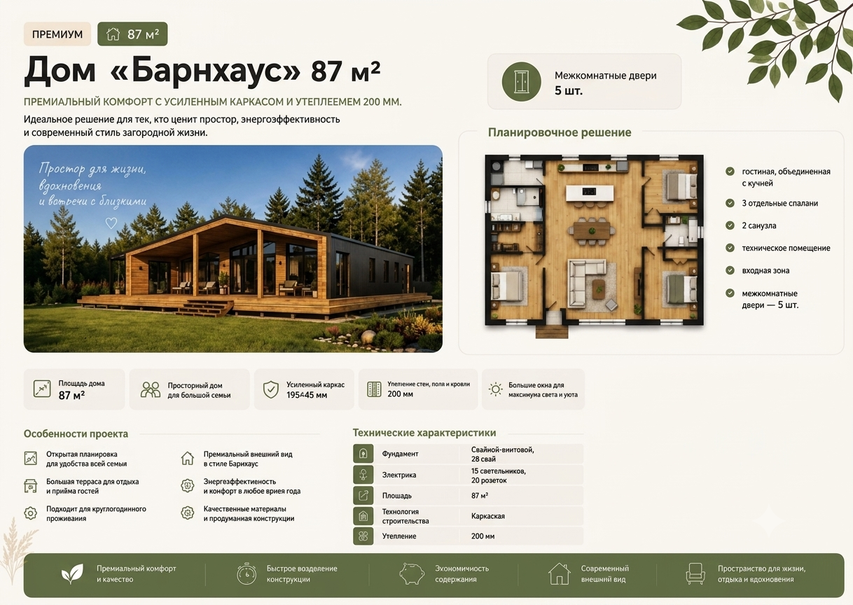 Каркасные дома